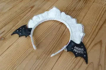 Angelic Pretty Horror Bat 메이드풍 머리띠