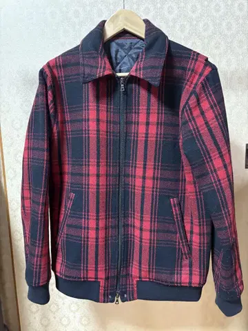 SOPHNET. 체크 블루종