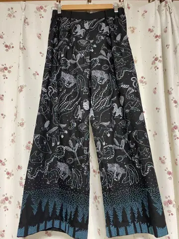 marble SUD Stella 자수 팬츠