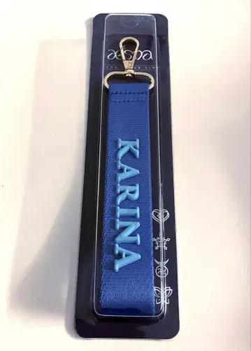aespa 자필 메시지 택 KARINA 카리나 키링