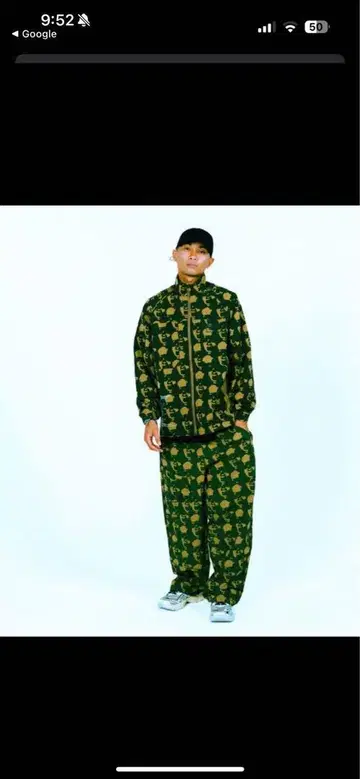 푸마 x PLEASURES 콜라보 셋업 상하의 2세트 남성용