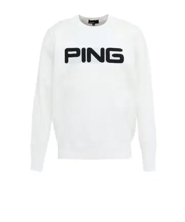 PING 핑 크루넥 니트 (브랜드 로고)