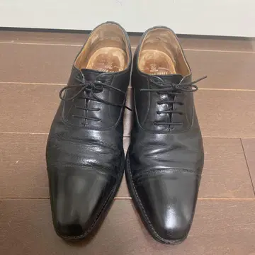 [ SCOTCH GRAIN ] 26.0cm E 스트레이트 팁 블랙