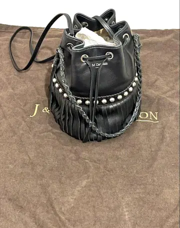 J&M DAVIDSON 카니발 미니 스터드, 숄더 끈 포함 블랙