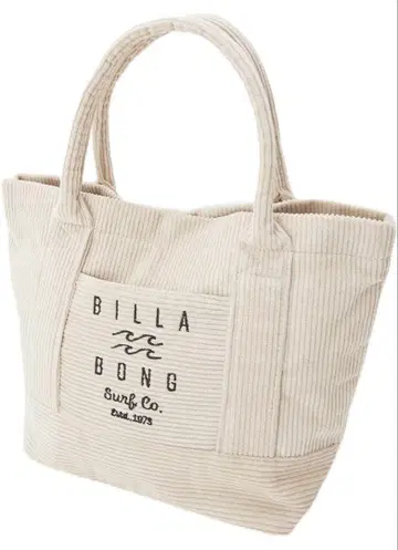 BILLA BONG 코듀로이 토트백
