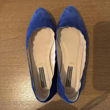 INTER-CHAUSSURES 스웨이드 플랫슈즈 37