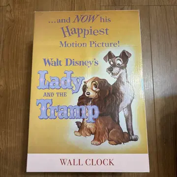 강아지 이야기 시계 라이트업 LADY AND THE TRAMP 70TH