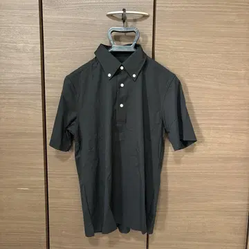 블랙 피케 셔츠 S 사이즈
