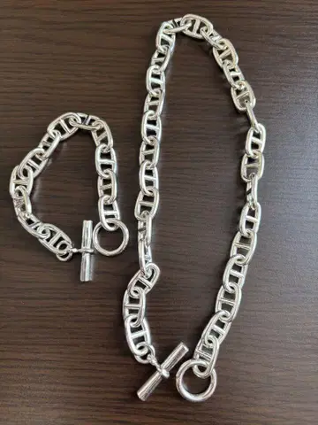 체인 당크레풍 목걸이 팔찌