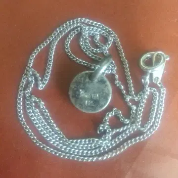 실버 925 M 디자인 펜던트 목걸이