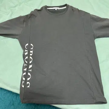 CRONOS 그레이 T셔츠 M 사이즈