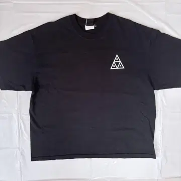 HUF 블랙 T셔츠 스케이터 스트릿
