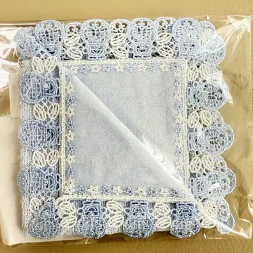 치카자와 레이스 도라에몽 손수건 라이트 블루