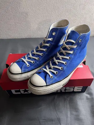 [ 거의 미사용 ] 컨버스 올스타 US 하이컷 블루 27cm