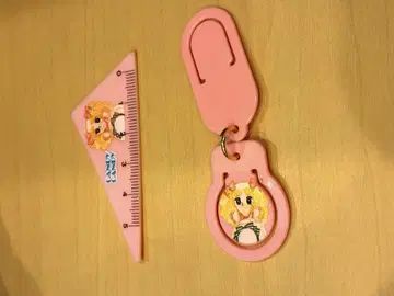 [ 쇼와 레트로 ] 캔디 캔디 미니 삼각형 눈금자/클립 이가라시 유미코