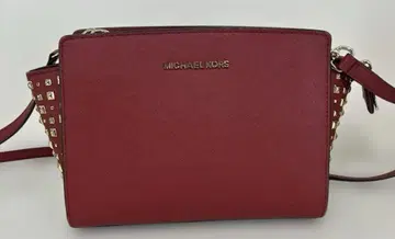 MICHAEL KORS 레드 숄더백