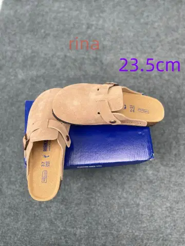 새상품 버켄스탁 보스턴 카키 약 23.5cm