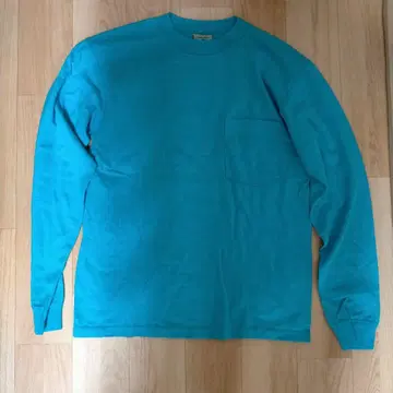 Goodwear 터콰이즈 긴팔 티셔츠 S 사이즈