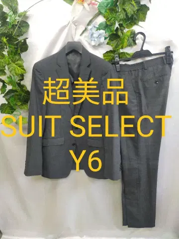 컨디션 최상 수트 셀렉트 수트 Y6 그레이 섀도우 체크