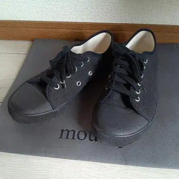 MHL 아미 슈즈 블랙 스니커즈
