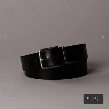 Calvin Klein 블랙 가죽 리버서블 벨트
