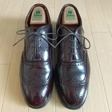 Alden 974 11D 버건디 코도반