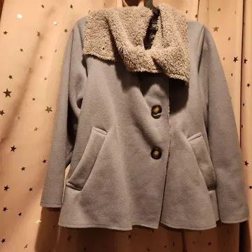 Ciaopanic 스카이블루 보아 코트