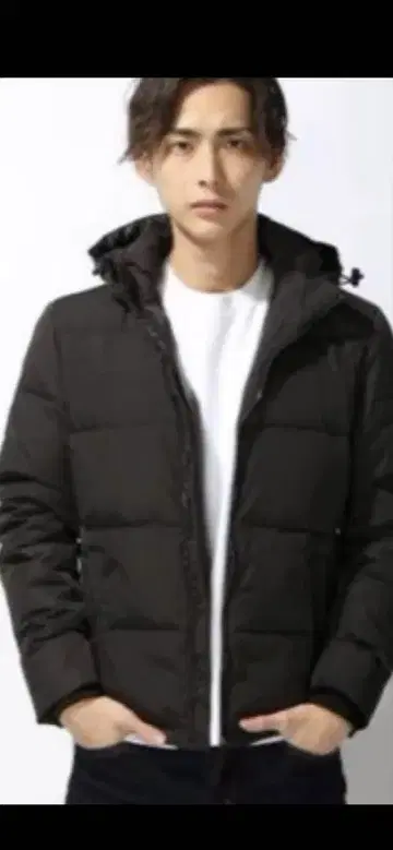 로엔 Hyde 다운 자켓 탈부착 후드 부착 M 사이즈