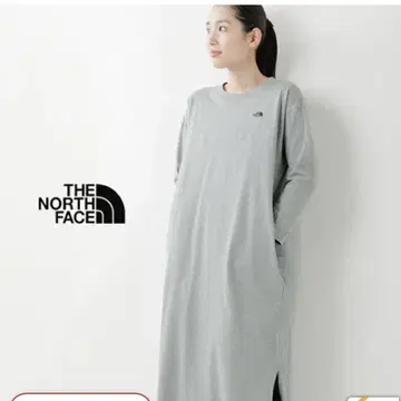 THE NORTH FACE 그레이 롱 원피스 M