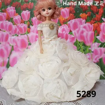 로즈 부케 드레스 5289