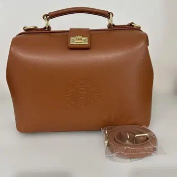 스타벅스 브라운 핸드백