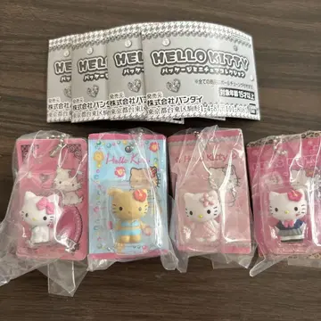 헬로키티 패키지 미니어처 참 일광화상 갸루 퀼트 챠미