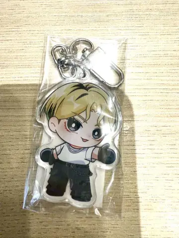 재중 JAELUV&CAPPY 아크릴 키링 G