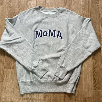 MOMA 맨투맨 그레이 사이즈 S