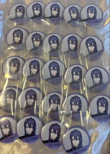 니지산지 나가오 케이 캔뱃지 24개