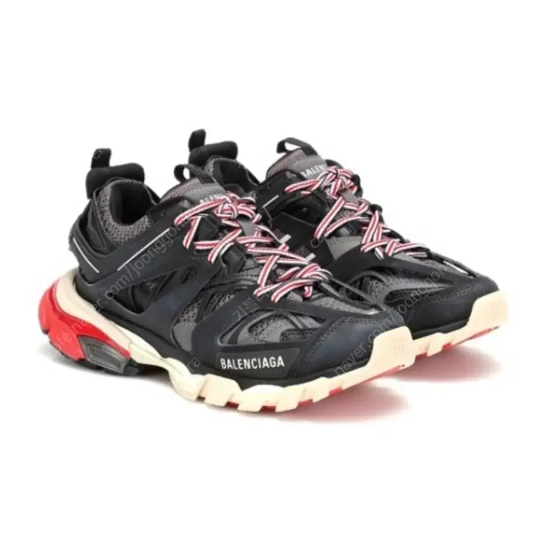 Balenciaga Track Shoes Bread (Black/Red 37)