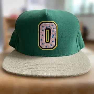 OFWGKTA USA 스냅백 캡 그린