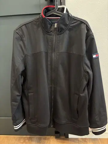 TOMMY HILFIGER 블랙 자켓 XL