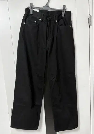 H&M 배기 데님 29/30 블랙