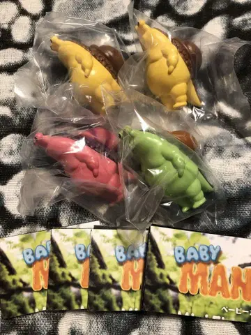 BABY MAN SNAIL 베이비 달팽이 남자 피규어 세트 켄엘레