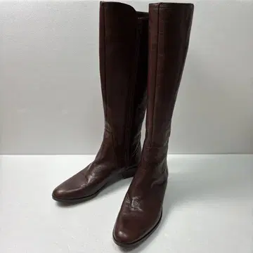 오데트 에 오디르 유나이티드 애로우즈 브라운 롱 부츠 가죽