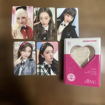 IVE 트레이딩 카드 OFFICIAL FANCLUB DIVE