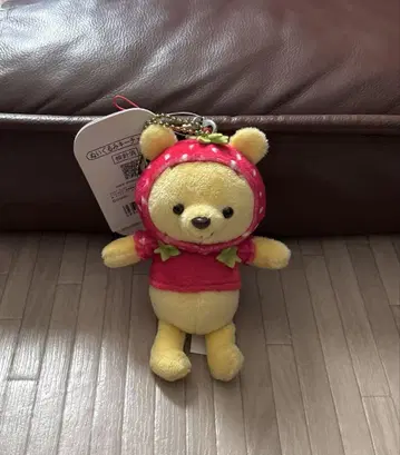 푸우 봉제 인형 키체인 봉제 인형 키링