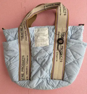 THEATERproducts 퀼트 버킷 토트백