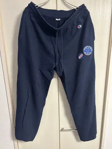 Champion 네이비 스웨트 팬츠 X-LARGE