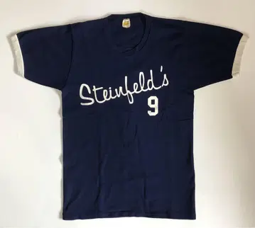 Russell Athletic T셔츠 L 네이비 70s 골드택