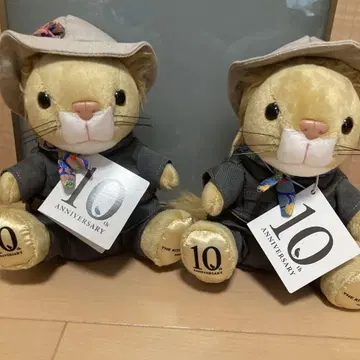 리츠 칼튼 10주년 봉제 인형 세트
