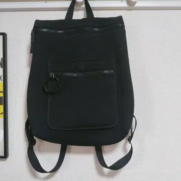 블랙 백팩 백팩