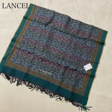 ( 652 ) Lancel 새상품 스톨 머플러 레오파드