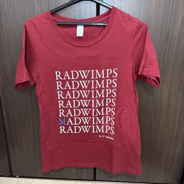 RADWIMPS 새해 복 많이 받으세요 T셔츠 M 사이즈 버건디